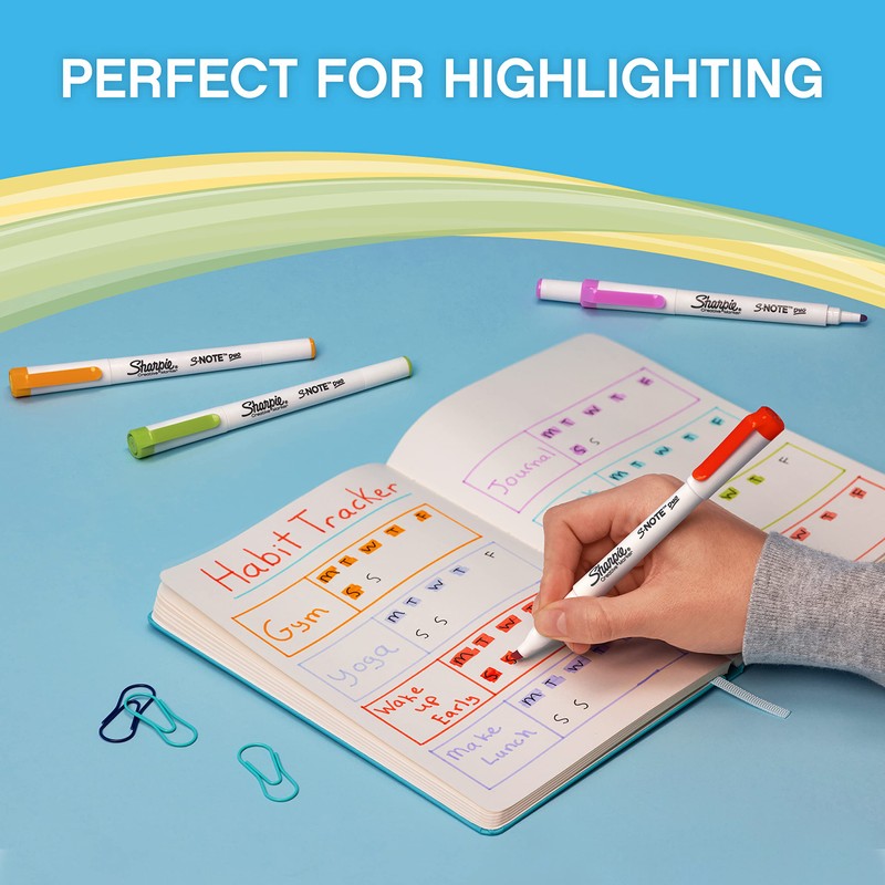 Sharpie S-Note Duo Highlighters | Dual Ended Pastel Creative Markers