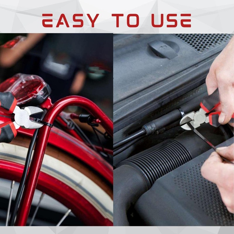 Steexu Wire Cutters Wire Snips - Side Cutters Electrical -