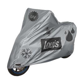 Louis Outdoor Cover Scooter Evo, Scooter Cover Waterproof, for Garage & as Motorcycle Tarpaulin Outdoor, Motorscooter Tarpaulin with UV Protection, Frost Resistant & Tear-Resistant, M