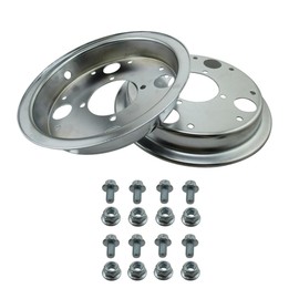 Ouyunou 3.50 x 8" Wheel Rim With Bolts & Screws For Honda Monkey Gorilla Z50A Z50 Z50J Z50R Bike (Silver)