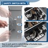 100A Generator Transfer Switch Box,24,000w 120/240 Volt Manual Transfer Switch