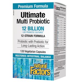 Natural Factors - Probiotic Ultimate Multi - 120 Vegetarian Capsules