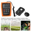 LX‑107 Portable Solar Radiometer Ultraviolet Power Meter with Peak Holding