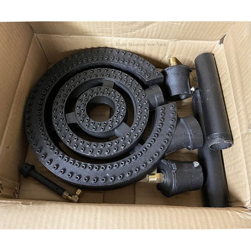 12 Inch Three Ring Burner (Natural Gas) (110.000 BTU)