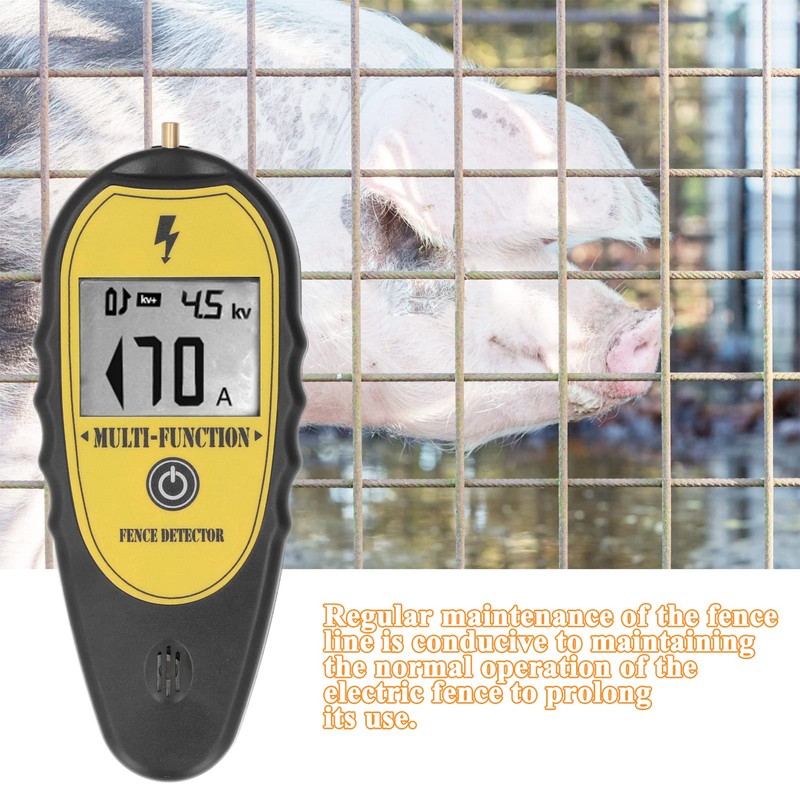 Voltage Tester, Non-Contact Voltage Tester ABS Copper 200-15000V Electric Fence