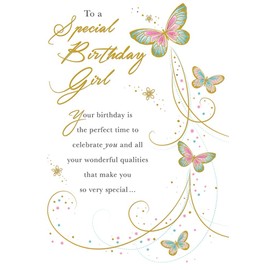 Piccadilly Greetings Group Ltd Traditional Birthday Card Birthday - 7 x 5 inches - Piccadilly Greetings,red|beige|grey|yellow