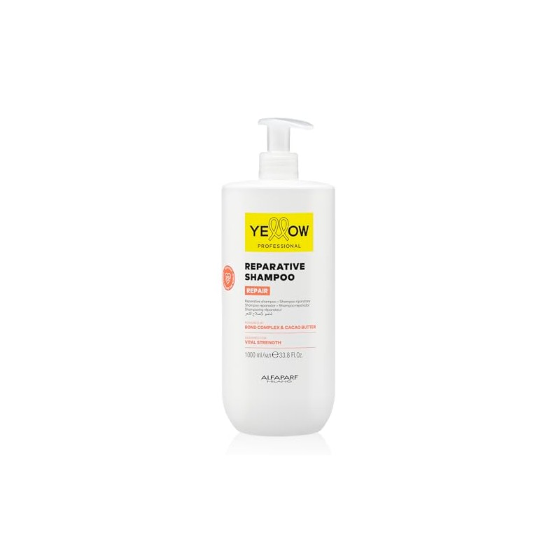 Yellow Professional Shampoo Reparador, con Bond Complex y Manteca de