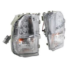 MOTOALL LED DRL Bumper Signal Fog Lights Lamp Fit for Toyota Prius 2012 2013 2014 2015 1 Pair
