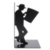 Wrought Iron Figure Book Stand Readers Book Stand Bookshelf Ornaments