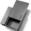 Swipecase® Aluminium Case with Double Compartment for Snus, Caffeine Snus