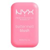 NYX Professional Makeup, Buttermelt Blush, Tono: Butta Together (rosa claro)
