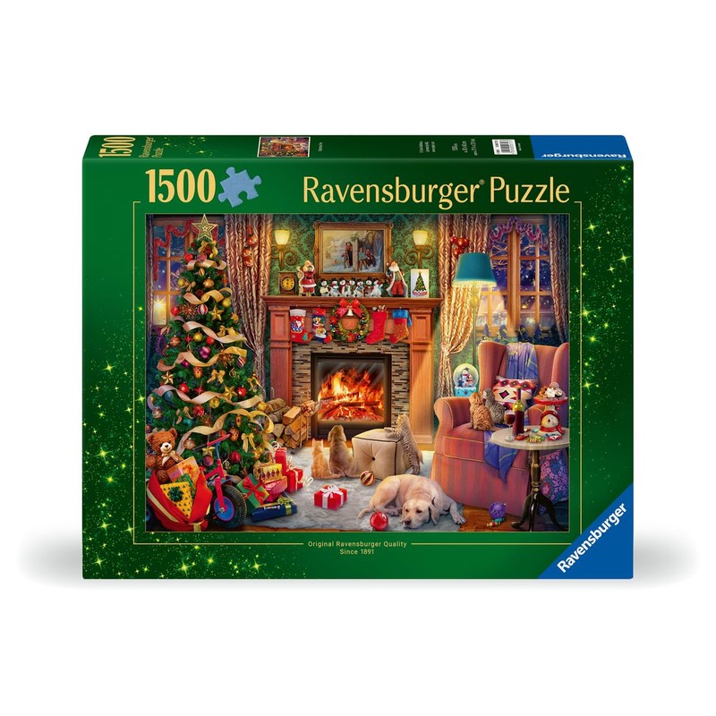 Ravensburger - Christmas Eve - 1500 Piece Jigsaw Puzzle -