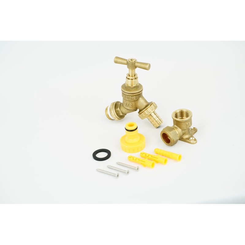 Wärmer System Water Bibcock Tap 1/2 inch BSP with Brass