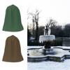 Garden Fountain Statue Protective Cover Silver Coated Oxford Cloth Waterproof