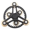 Fingertip Gear Toy 4 Gears Decompression Metal Finger Hand Brass