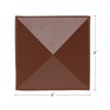 GreenLighting 4x4 Aluminum Pyramid Post Cap Cover for Nominal Wood