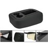 Priprilod Black Leather Center Console Jump Armrest Cover Fit for