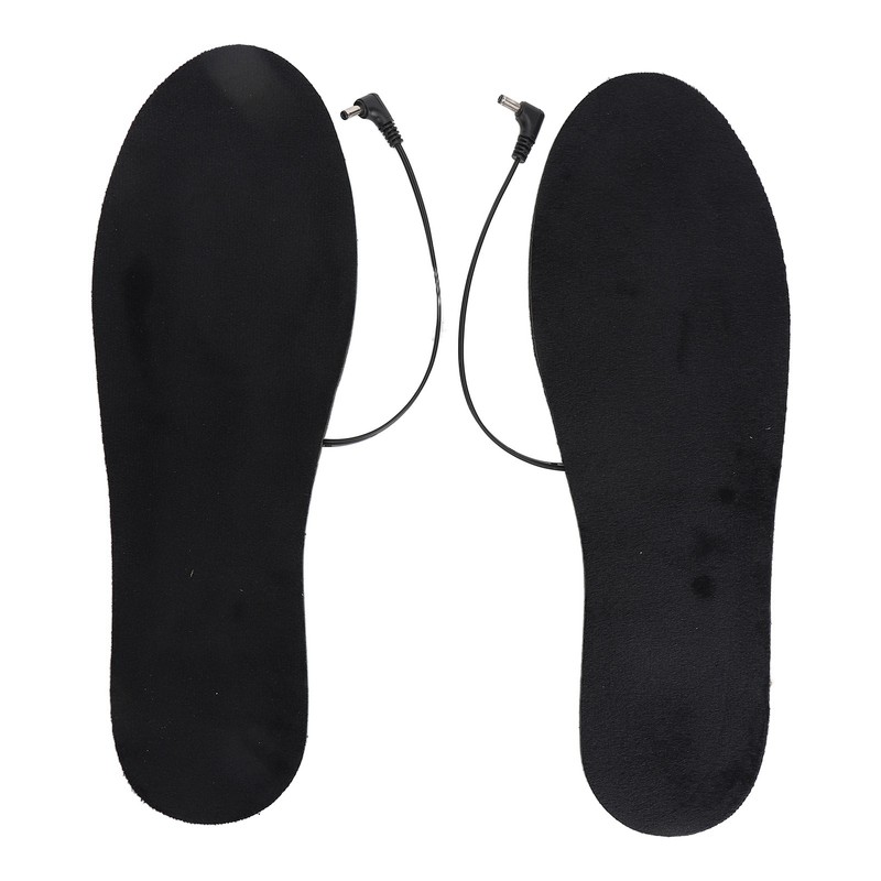 2Pcs Heated Insoles L Size USB Plug in Washable Foot