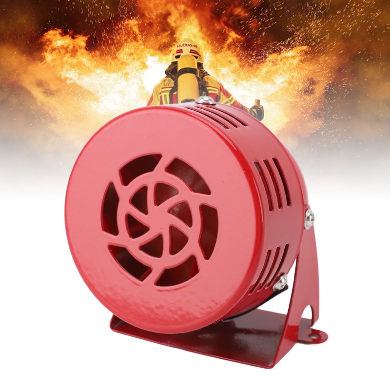 Motor Horn Buzzer Siren 110 Decibels Mini Electric Warning Strobe