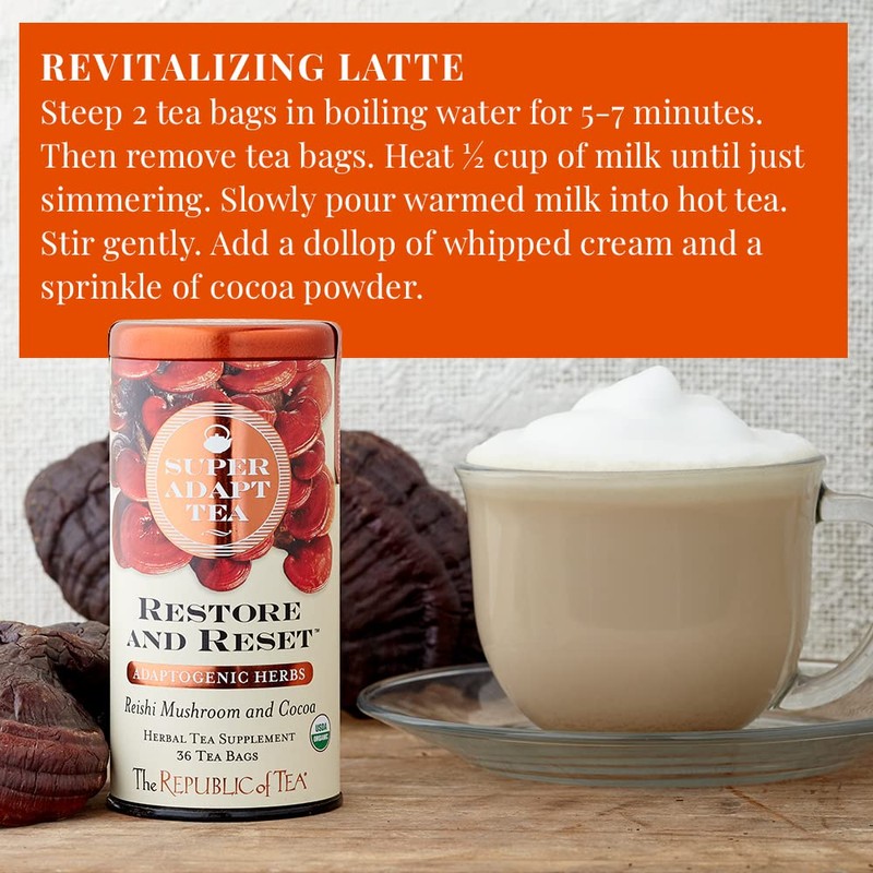The Republic of Tea - Restore and Reset SuperAdapt Herbal