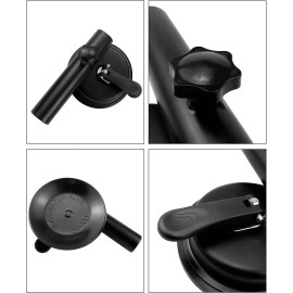 Came Car Suction Cup Vehicle Flag pole Bracket Kit for ATV UTV Jeep Wrangler House US
