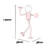  Variable Shape Funny Athletes Night Lights, DIY Shape Night