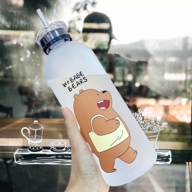 KH Vaso Oso Escandaloso Termo Niños Bears Regalo 1l Con Popote