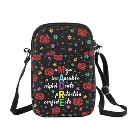 Funny Spanish Mother’s Day Shoulder Bag Blessed Mom Crossbody Bag Mom Gift Mom Life Gift (Spanish B UK)