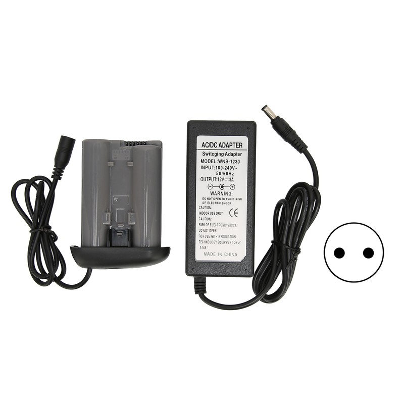 EL18 DC Coupler Kit External Full Decoding Dummy Battery with