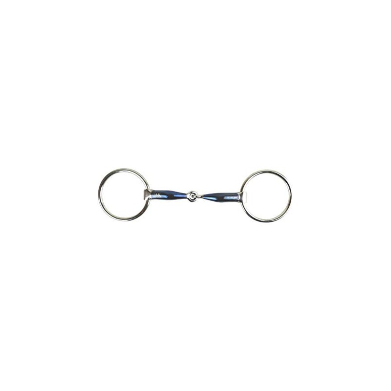 AK AKRS-2603 Loose Ring Snaffle with Sweat Iron with Curved