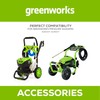 GreenWorks 5210902 15" Extension Included Surface Cleaner, Green
