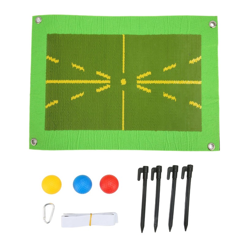 Golf Swing Mat for Beginner Easy to Recover Wear Resistant