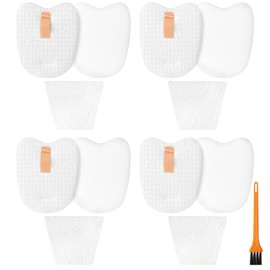 HV322 Filter Replacement for Shark Rocket Vacuum HV345 HV320 HV321 UV330 UV480 UV422 ZS350 ZS351 ZS352, Parts XPMFK320 & 1084FTV320, 4 Foam & Felt Filters and 4 Post Filters