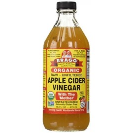 Bragg USDA Gluten Free Organic Raw Apple Cider Vinegar, With the Mother 16 ounce