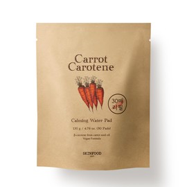 Jeongpum Sale Cheo Skinfood Carrot Carotene Calming Water Pad 30 Sheets (Refill) (Carrot Pad)