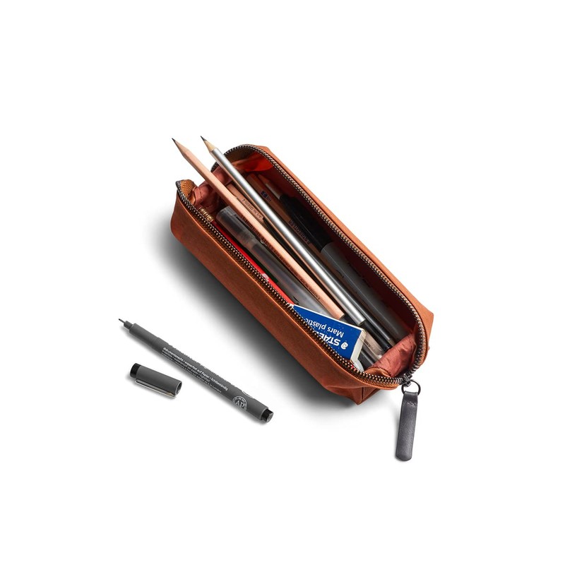 Bellroy Pencil Case, Work Accessories (Pens, Cables, Stationery, Accessories), Bronze