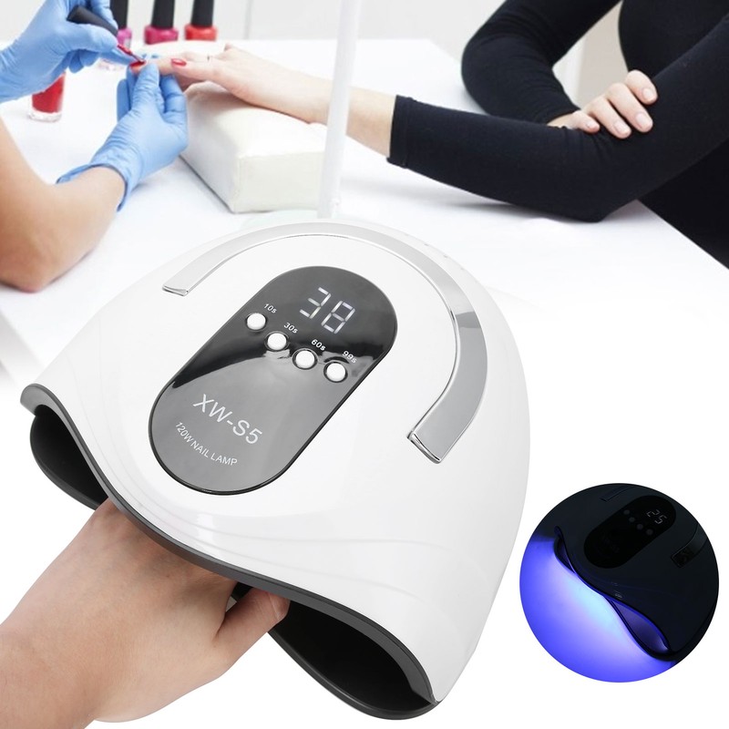 UV Nail Gel Polish Light Dryer Portable Intelligent Sensor Manicure