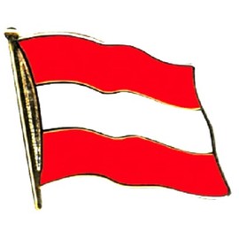 Pin Badge Flag Austria Austria National Flag Pin Badge Button Flag Clip Pin Badge, Metal