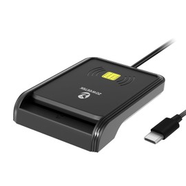 ZOWEETEK Contactless & Contact Type IC Card Reader, Supports My Numbers, TypeC, Touch, Electronic Vehicle Verification, Final Declaration, E-Tax, Driver's License, HPKI Mina Portal, JPKI, My Number