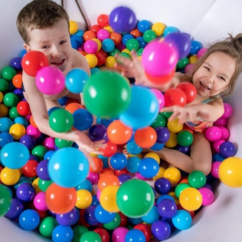 YUFER Ball Pit Balls Grey&Bule 1000