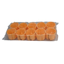 Cogenerationhave 355200043 Wall Cavity Insulation Switch Box, Ø 68 mm, Cans Depth 61 mm, Professional Pack: 10 Piece In Carton
