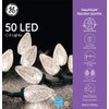 GE StayBright 50-Count 24.5-ft Sparkling Warm White C9 LED Plug-In