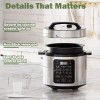 Simple Deluxe 14-in-1 Electric Pressure Cooker 6QT Stainless Steel Rice