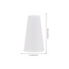 Artibetter Pull Cord Tassels White Window Blind Cord Buttons 15