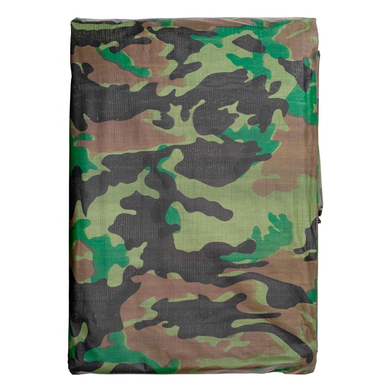 Waterproof camouflage tarpaulin/ground cover sheet/army basha tarp ideal for birdwatching,tent