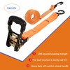 Jet Ski Ratchet Strap,3 Point Tie Down Strap for Jet