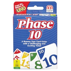 Mattel W4729 Phase 10 Card Game - Quantity 12