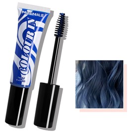 Easilydays Blue Colored Temporary Hair Brow, 10 Colors Temporary Hair Chalk Hair Dye, Applicable to Girls Kids Adults, Washable Hair Chalk for Girls Birthday Christmas Cosplay Hair DIY Party, #09 Blue