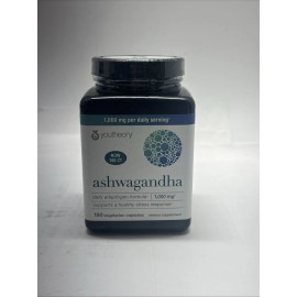 Youtheory Lot Of 2 Youtheory Ashwagandha 1000 mg, 180 Vegetarian Capsules Exp: 04/2026
