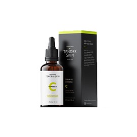 Tenderskin Sérum Rostro Vitamina C concentrada que reduce manchas en la piel e imperfecciones, 30 ml